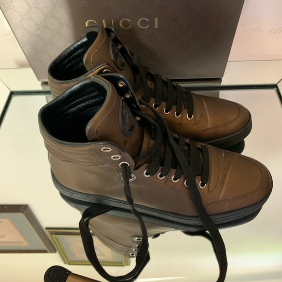 🔥🔥💯Authentic Gucci hight top sneakers 👟 🔥🔥🔥 - Picture 16 of 16
